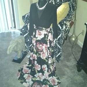 Dress l/s long dress